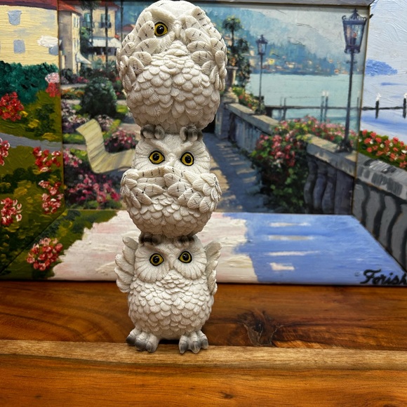 Owls figurines home decor - Picture 6 of 8